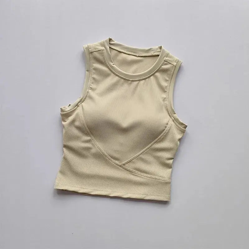 SculptSync Ribbed Tank - Lolu Active