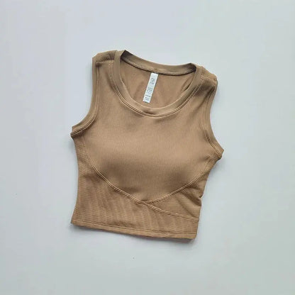 SculptSync Ribbed Tank - Lolu Active
