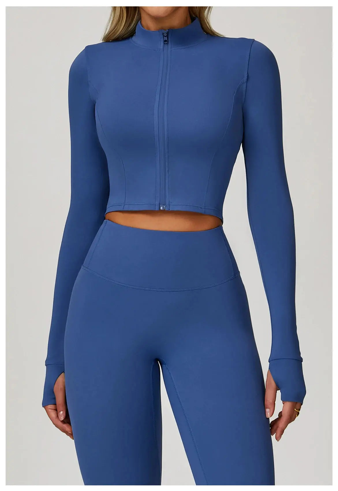 Women's Yoga Long Sleeve Sports Jacket Sexy Zip Fitness Yoga Shirt Gym Top Activewear Running Coats Workout Clothes For Cycling  Lolu Active