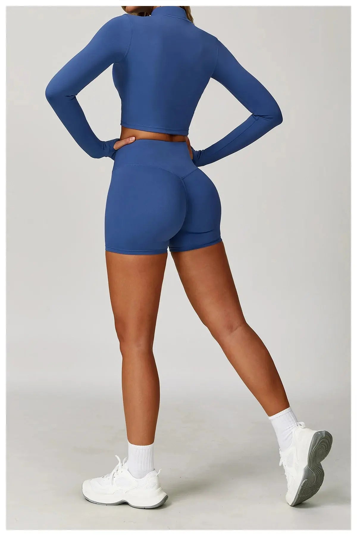 Women's Yoga Long Sleeve Sports Jacket Sexy Zip Fitness Yoga Shirt Gym Top Activewear Running Coats Workout Clothes For Cycling  Lolu Active