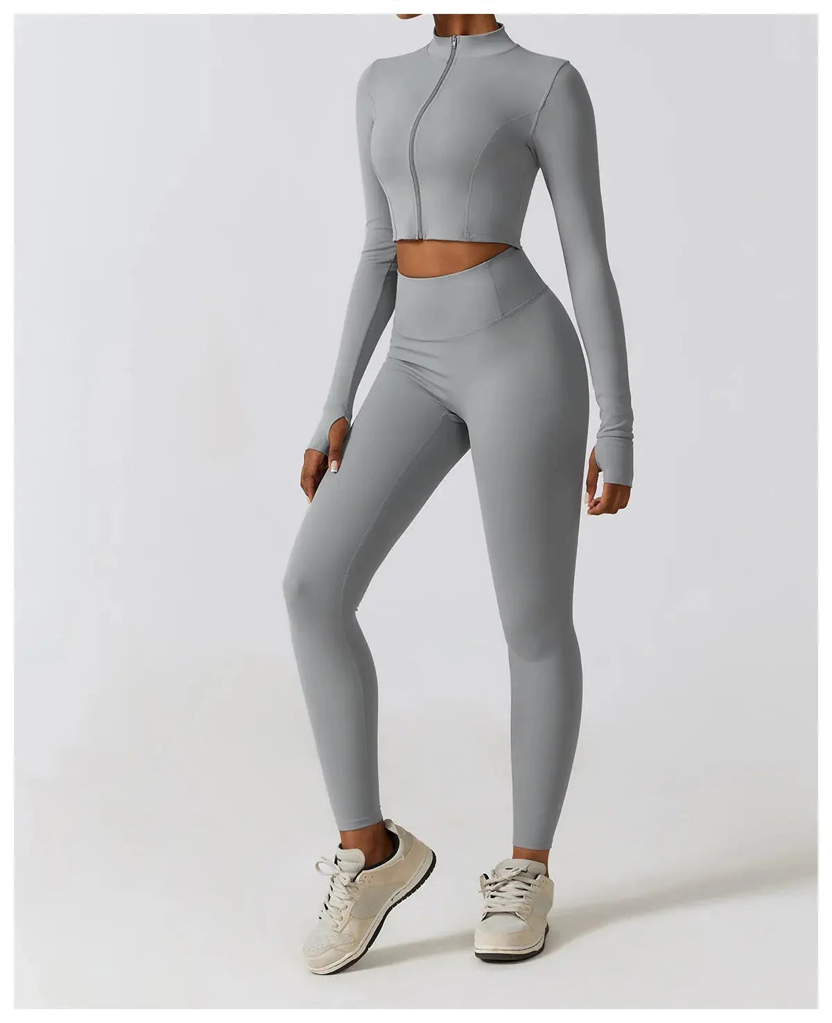 Women's Yoga Long Sleeve Sports Jacket Sexy Zip Fitness Yoga Shirt Gym Top Activewear Running Coats Workout Clothes For Cycling  Lolu Active