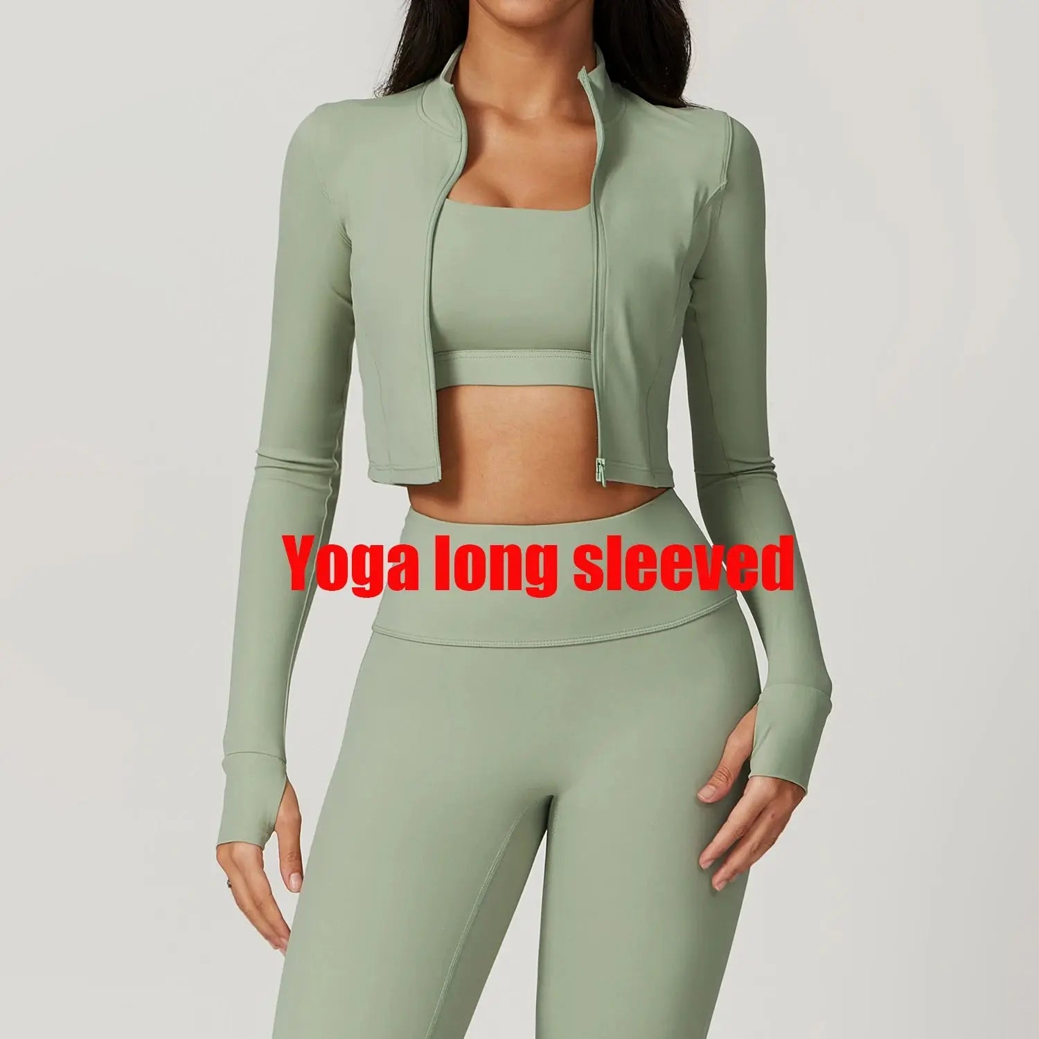 Women's Yoga Long Sleeve Sports Jacket Sexy Zip Fitness Yoga Shirt Gym Top Activewear Running Coats Workout Clothes For Cycling  Lolu Active