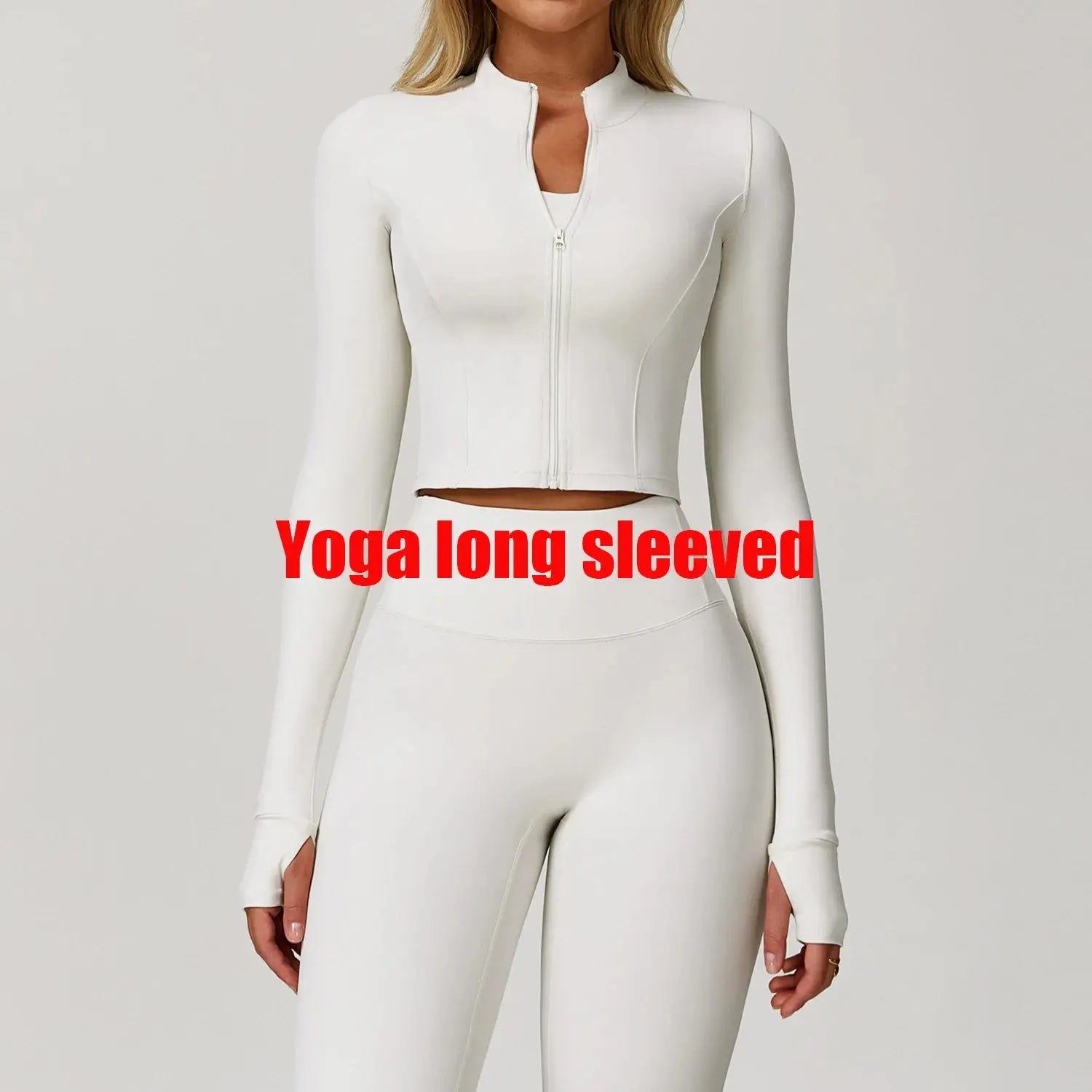 Women's Yoga Long Sleeve Sports Jacket Sexy Zip Fitness Yoga Shirt Gym Top Activewear Running Coats Workout Clothes For Cycling  Lolu Active