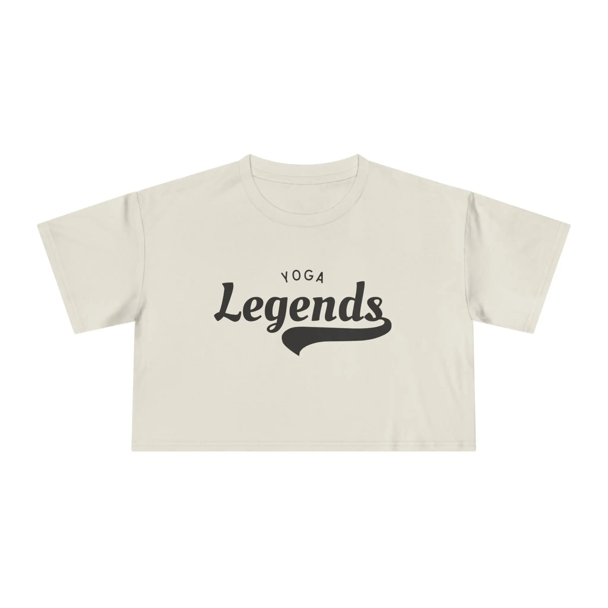 Yoga Legends Crop Tee  Lolu Active