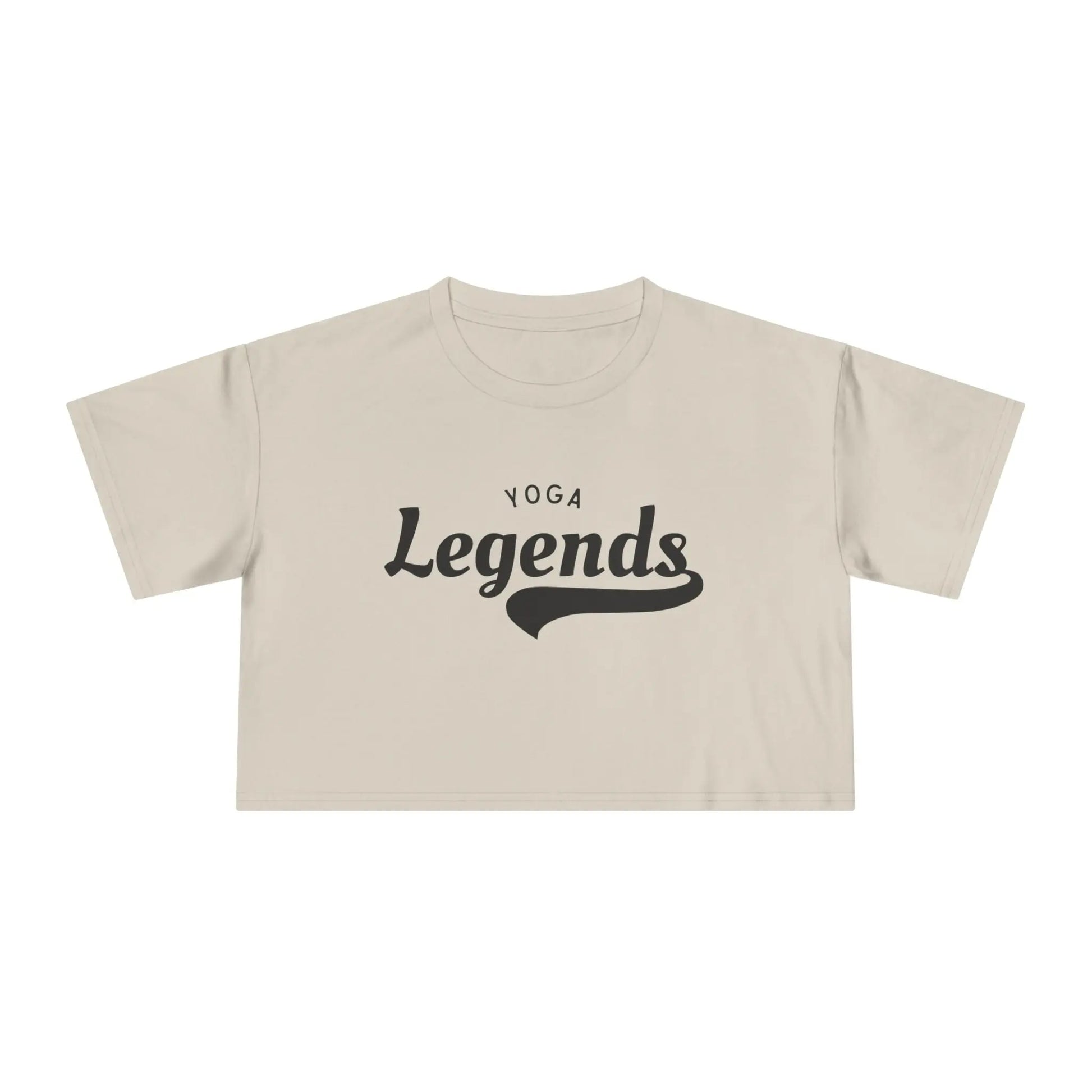 Yoga Legends Crop Tee  Lolu Active