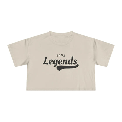 Yoga Legends Crop Tee  Lolu Active