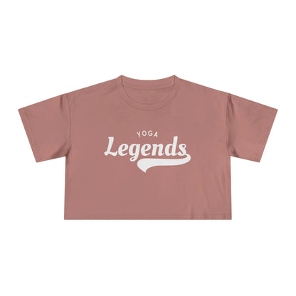 Yoga Legends Crop Tee  Lolu Active