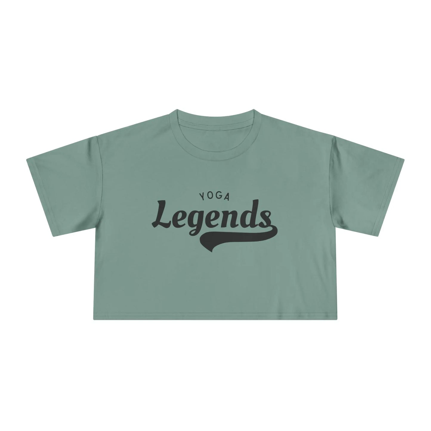 Yoga Legends Crop Tee  Lolu Active
