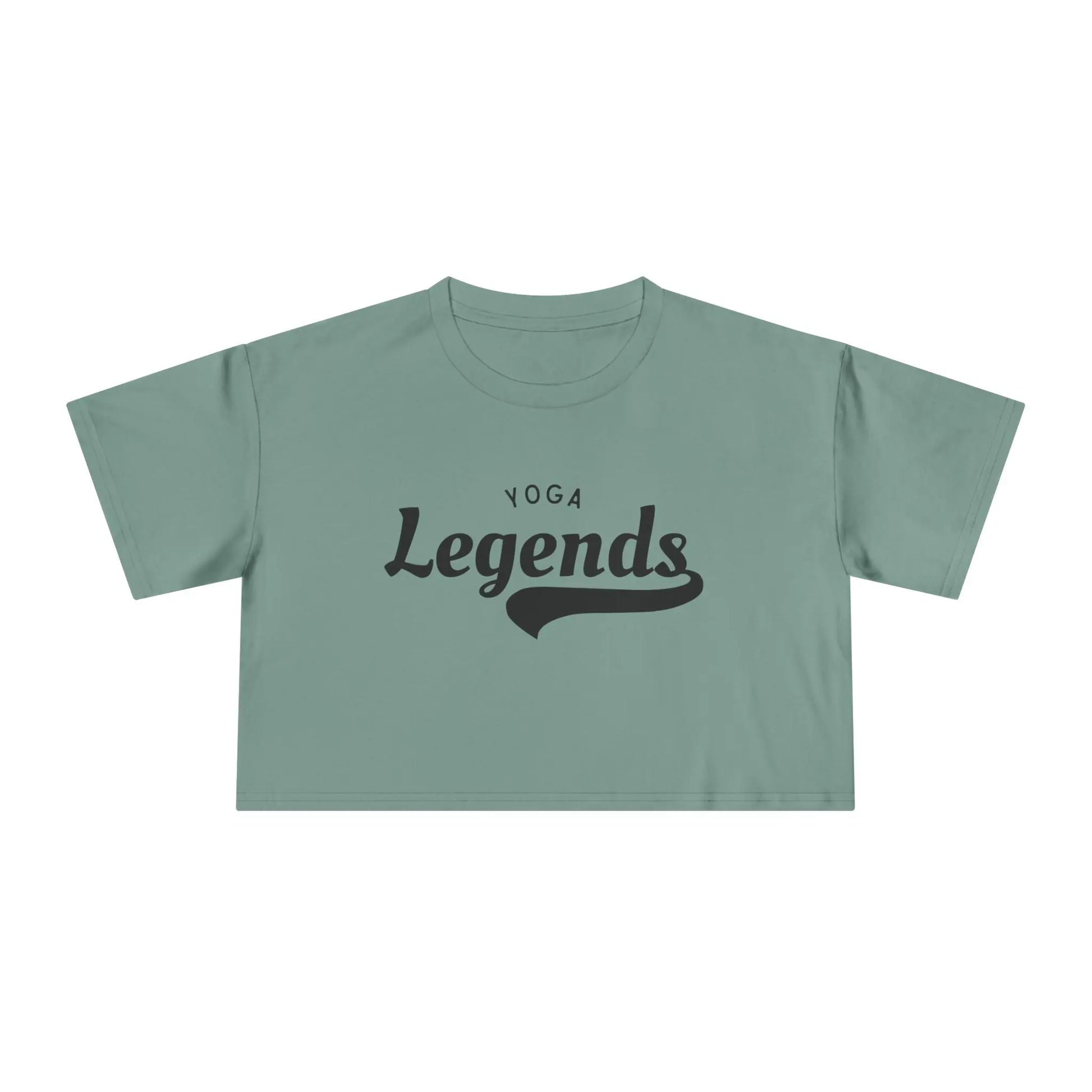 Yoga Legends Crop Tee  Lolu Active