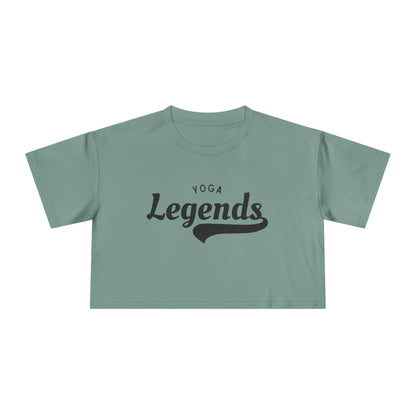 Yoga Legends Crop Tee  Lolu Active